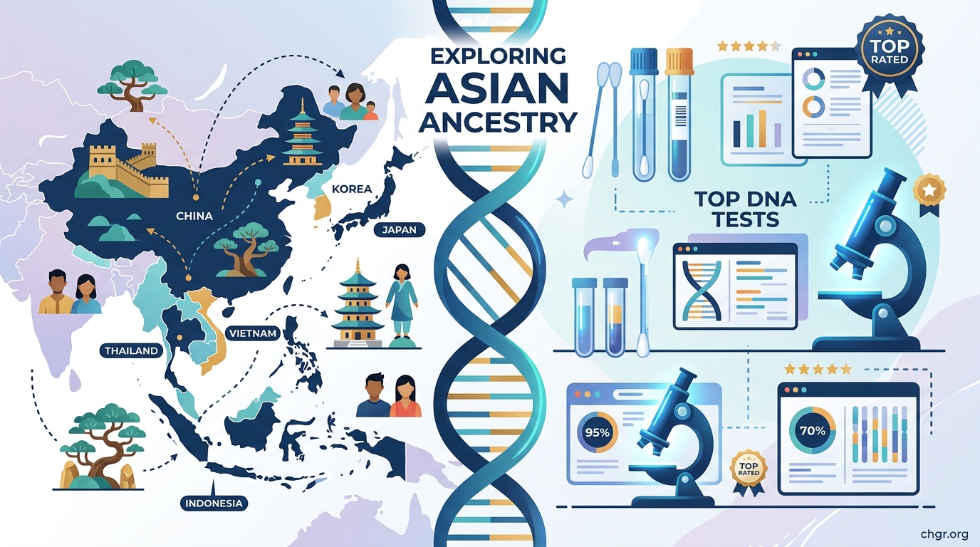 Best DNA Tests for Asian and East Asian Ancestry