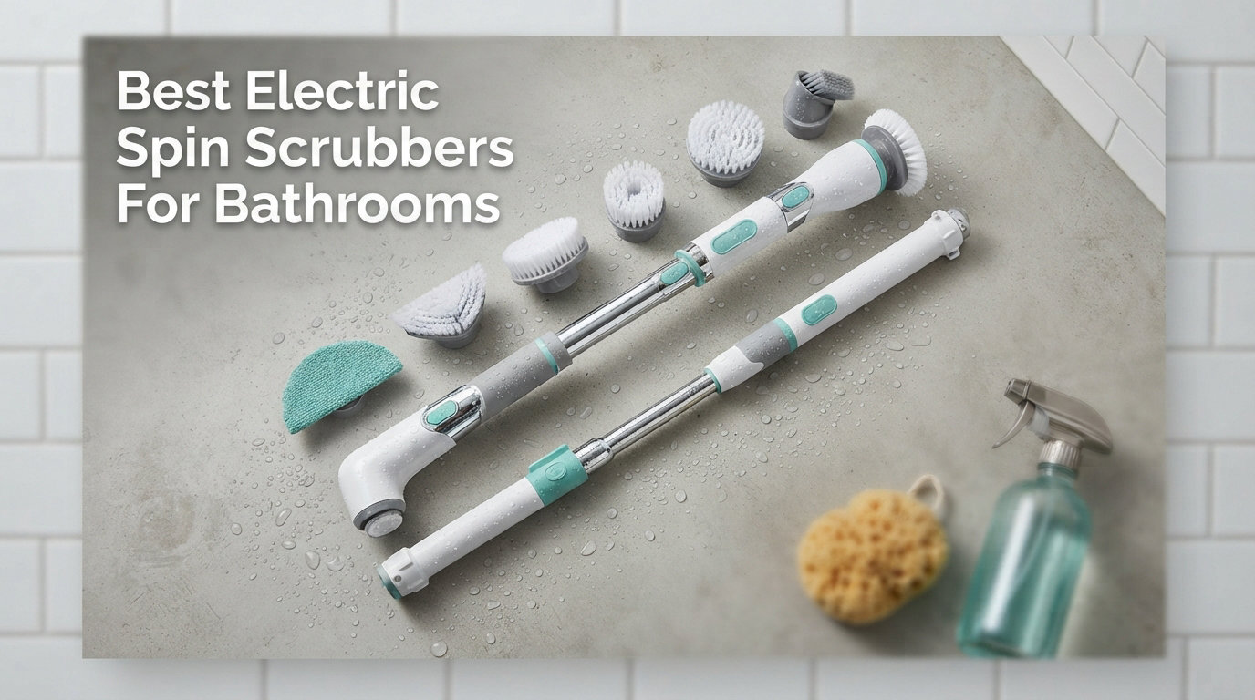 Best Electric Spin Scrubbers For Bathrooms