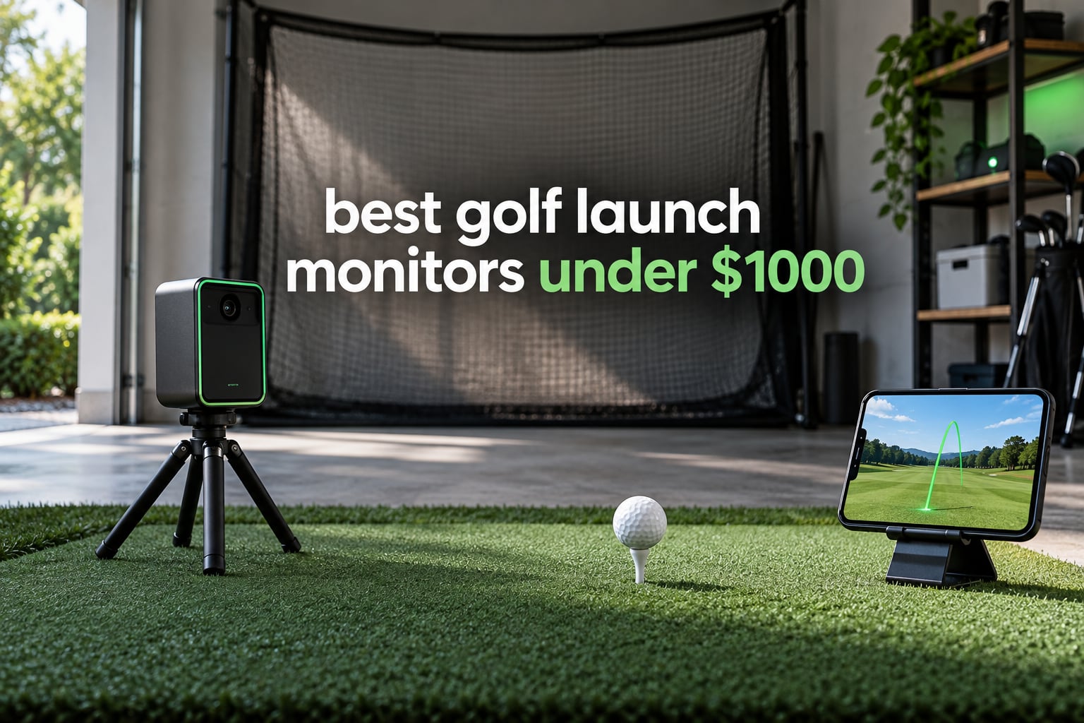 best golf launch monitors under $1000