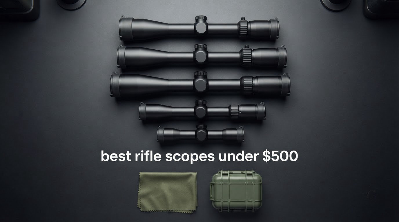 best rifle scopes under $500