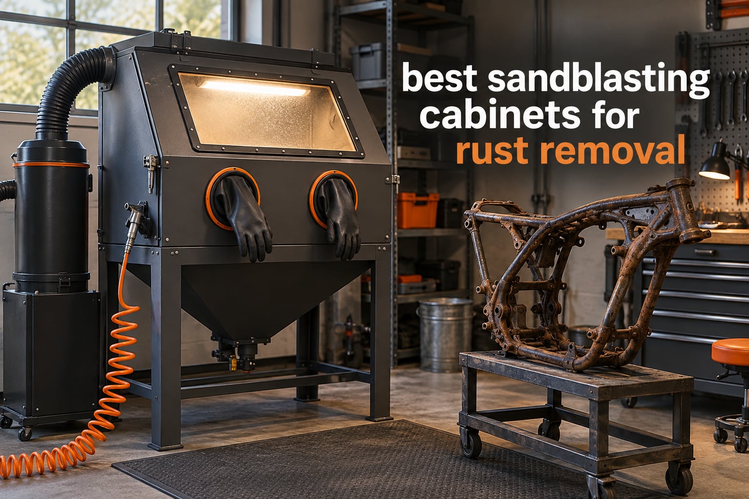 best sandblasting cabinets for rust removal