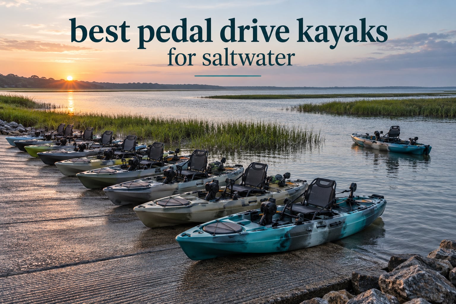 best pedal drive kayaks for saltwater