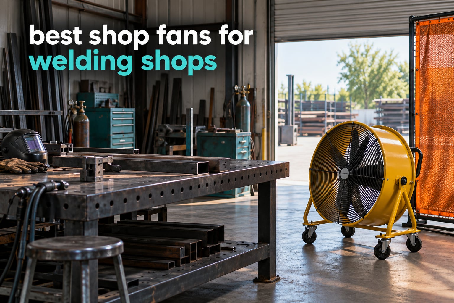 best shop fans for welding shops