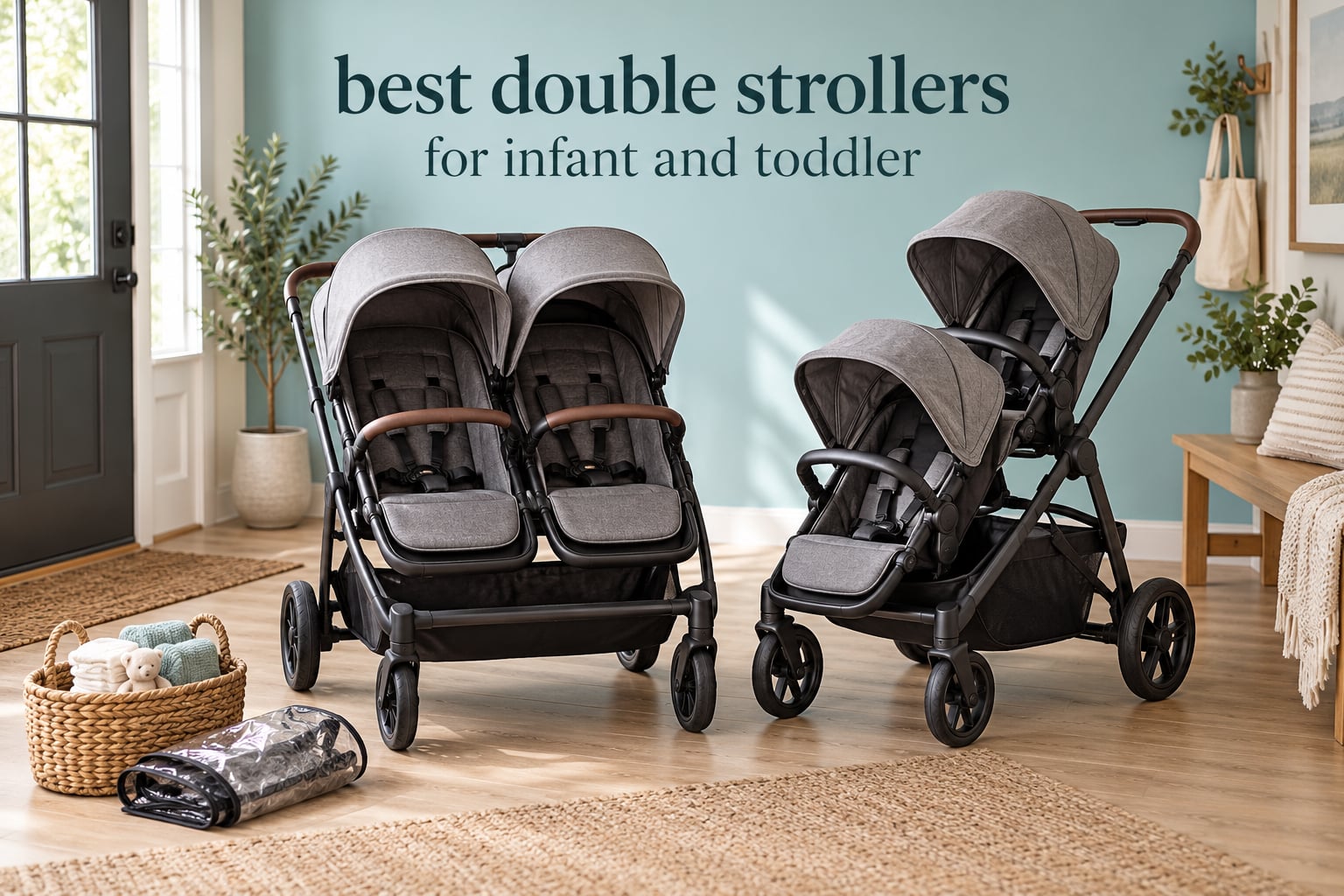 best double strollers for infant and toddler